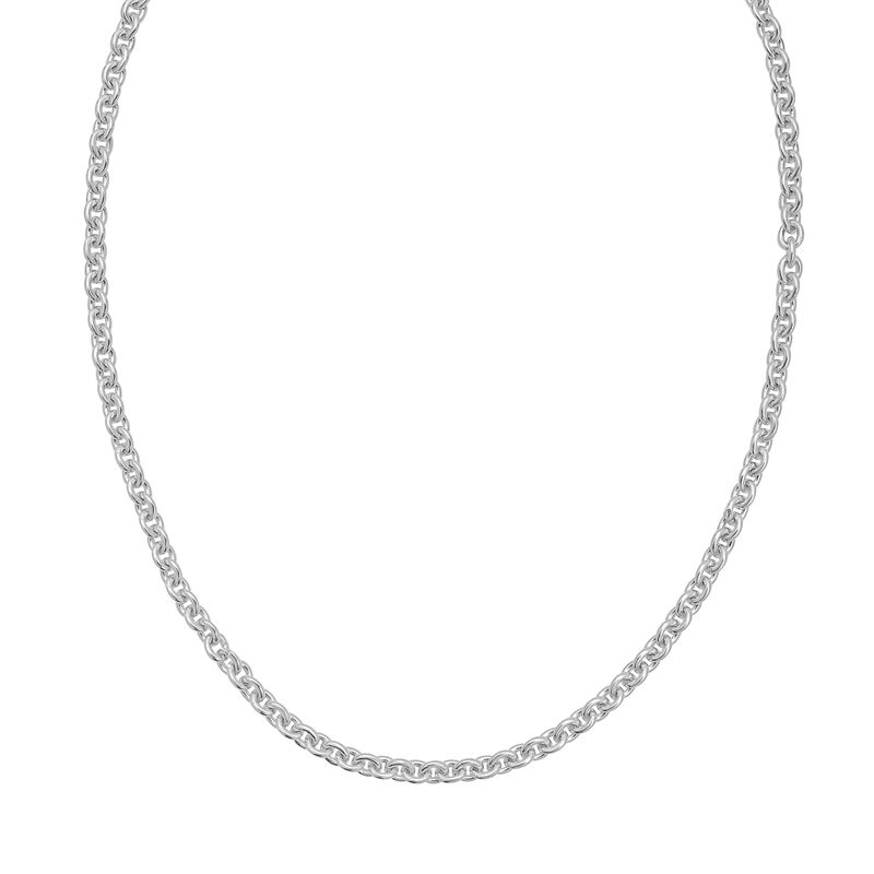 Rolo Chain 18" in Sterling Silver (4.7mm) image number null